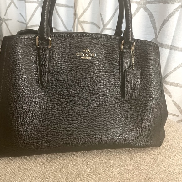 Coach Bags Black Coach Bag No Long Strap Measures 3 In Across The